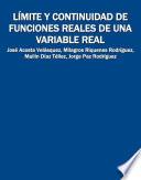 Libro Límite y continuidad de funciones reales de una variable real