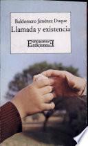 Libro Llamada y existencia