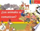 Libro ¿Los animales se comunican?