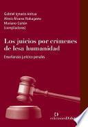 Libro Los juicios por crímenes de lesa humanidad