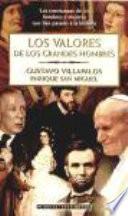 Libro Los valores de los grandes hombres