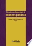 Libro Manual de análisis y diseño de políticas públicas