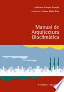 Libro Manual de arquitectura bioclimática