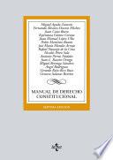 Libro Manual de Derecho Constitucional