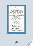 Libro Manual de Derecho Procesal Laboral