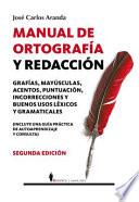 Libro Manual de ortografía y redacción