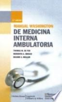 Libro Manual Washington de Medicina Interna Ambulatoria