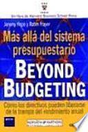 Libro Más Allá Del Sistema Presupuestario
