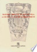 Libro Mataró, 1680-1719: El pas de vila a ciutat i cap de corregiment (2a edició)