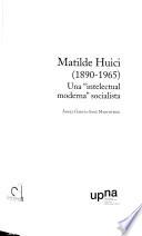 Libro Matilde Huici (1890-1965)