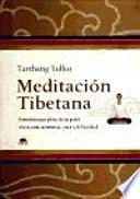 Libro Meditación tibetana