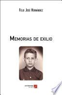 Libro Memorias de exilio