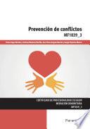Libro MF1039_3 - Prevención de conflictos