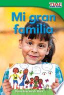 Libro Mi gran familia (My Big Family) (Spanish Version)