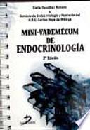 Libro Mini-vademécum de endocrinología