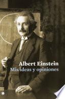Libro Mis ideas y opiniones