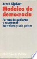 Libro Modelos de democracia