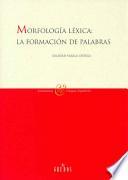 Libro Morfología léxica
