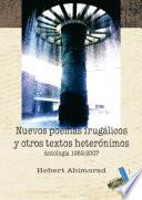 Libro Nuevos poemas frugálicos y otros textos heterónimos