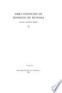 Libro Obra conocida de Rodrigo de Reinosa