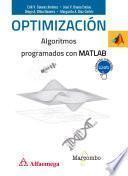 Libro Optimización de Algoritmos programados con MATLAB