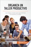Libro Organiza un taller productivo