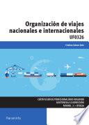 Libro Organización de viajes nacionales e internacionales