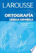 Libro Ortografía Lengua Española
