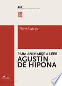 Libro Para animarse a leer Agustín de Hipona
