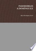 Libro PASODOBLES A.DOMÍNGUEZ