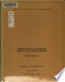 Libro Perspectivas de las finanzas públicas en el sexenio 1984-1989