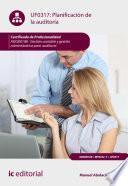 Libro Planificación de la auditoría. ADGD0108