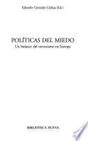 Libro Políticas del miedo
