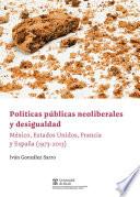 Libro Políticas públicas neoliberales y desigualdad