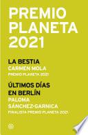 Libro Premio Planeta 2021: ganador y finalista (pack)