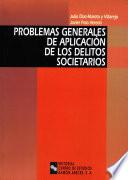 Libro Problemas generales de aplicación de los delitos societarios