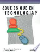 Libro Qué Es Qué en Tecnología?