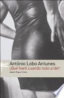 Libro Que Hare Cuando Todo Arde?