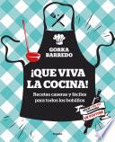 Libro ¡Que viva la cocina!