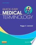 Libro Quick & Easy Medical Terminology - E-Book
