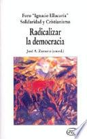 Libro Radicalizar la democracia