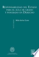 Libro Responsabilidad del Estado para el aula de grado y posgrado en derecho