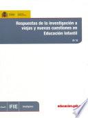 Libro Respuestas de la investigación a viejas y nuevas cuestiones en Educación Infantil