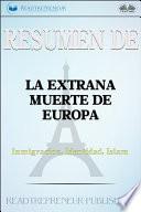 Libro Resumen de la extraña muerte de europa