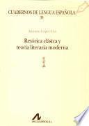 Libro Retórica clásica y teoría literaria moderna