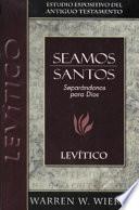 Libro Seamos Santos