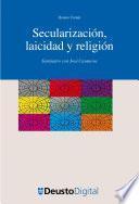Libro Secularización, laicidad y religión