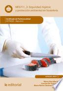 Libro Seguridad e higiene y proteccion ambiental en hostelería. HOTR0509