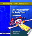 Libro Self Development for Early Years Managers