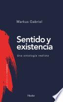 Libro Sentido y existencia